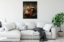 Rembrandt, Zelfportret met Saskia