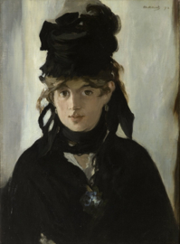 Manet, Berthe Morisot met een boeket violen