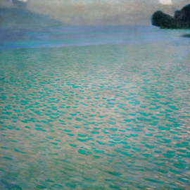 Klimt, Op de Attersee (stil water)