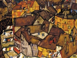 Schiele, Krumau (de kleine stad V)