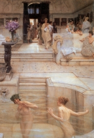 Alma-Tadema, Een favoriet gebruik