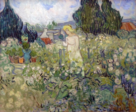 Van Gogh, Marguerite Gachet in de tuin