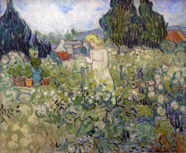 Van Gogh, Marguerite Gachet in de tuin