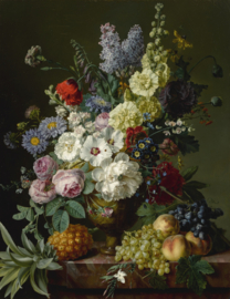 Van Dael, Stilleven van bloemen in een vaas