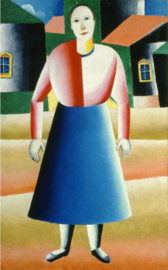 Malevich, Meisje op het platteland