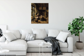 Van Ostade, Boereninterieur
