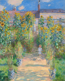 Monet, Monets tuin in Vetheuil