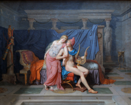 David, De liefde van Paris en Helena