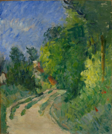 Cézanne, Bocht in de weg door het bos