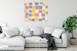 Mondriaan, Compositie met kleurvlakjes