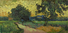 Van Gogh, Landschap bij schemering