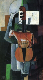Malevich, Koe en viool