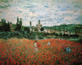 Monet, Klaprozen bij Vetheuil