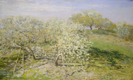 Monet, Lente (fruitbomen in bloei)