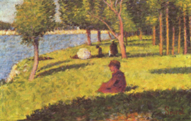 Seurat, Zittende personen