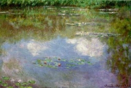 Monet, Waterlelies (de wolken)