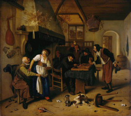 Steen, Herberginterieur (tweeërlei spel)