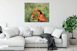 Renoir, Bloemplukkende meisjes in een weiland