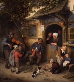 Van Ostade, De vioolspeler