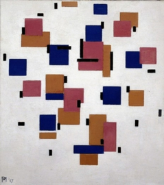 Mondriaan, Compositie in kleur B