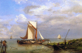 H. Koekkoek, Op de Schelde