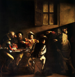 Caravaggio, De roeping van Mattheus