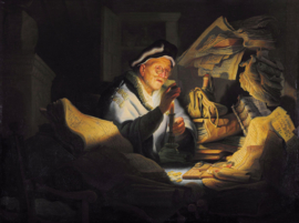 Rembrandt, De gelijkenis van de rijke dwaas