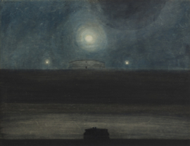 Spilliaert, Strand met maan