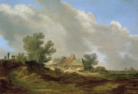 Van Goyen, Duinlandschap met huisjes en personen