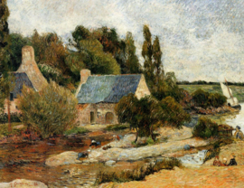 Gauguin, Wasvrouwen bij Pont-Aven