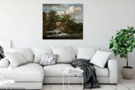 Van Ruisdael, Landschap met een molenruïne