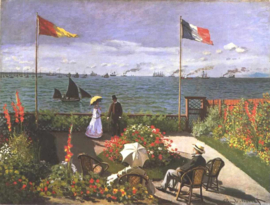 Monet, Terras in Sainte-Adresse