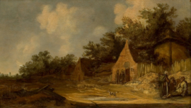 Van Goyen, Landschap met boerenhofstede