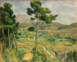Cézanne, Mont Sainte-Victoire vanaf Bellevue