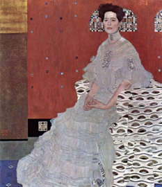 Klimt, Portret van Fritza Riedler