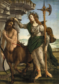 Botticelli, Minerva en de centaur