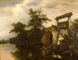 Van Ruisdael, Het verlaat (de schutsluis)