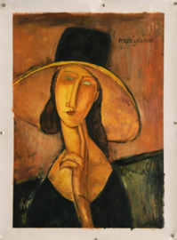 Modigliani, Jeanne met grote hoed