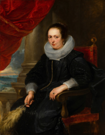 Rubens, Portret van een vrouw, mogelijk Clara Fourment
