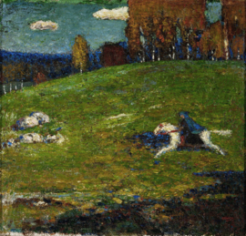 Kandinsky, De blauwe ruiter (der blaue Reiter)