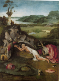 Bosch, Heilige Hieronymus in gebed