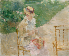 Morisot, Breiende jonge vrouw