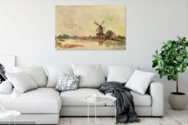 Jongkind, Landschap in Holland