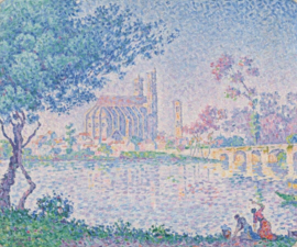 Signac, De Seine bij Mantes