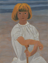 Spilliaert, Jong meisje op het strand