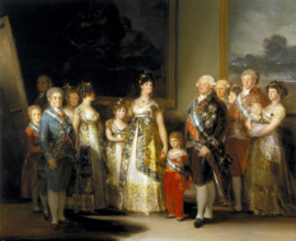 Goya, Karel V en zijn familie