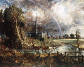 Constable, Salisbury Cathedral vanaf de weilanden