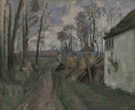 Cézanne, Een dorpsweg bij Auvers