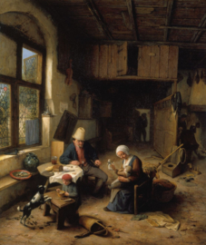 Van Ostade, Boereninterieur