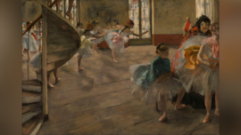 Degas, De repetitie